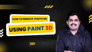 How to remove photo background using Paint 3D #malayalam #Paint #Photo #background #backgroundchange