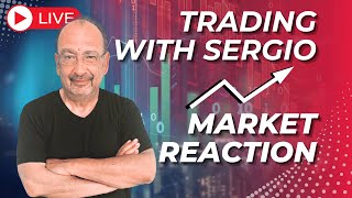 TRADING WITH SERGIO - QUIET BEFORE THE STORM IN STOCKS & CRYPTO? LIVE Q&A!