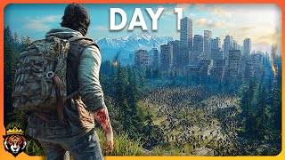DAY 1 in the NEW Most Anticipated Zombie Survival Game Ever...