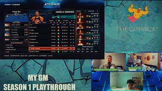 Season 1 Draft & Weeks 1-5, The Gimmick WWE 2K25 MYGM Playthrough