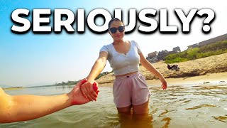 I asked a girl on a motorbike trip she said…