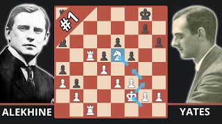 Alekhine Explains His Greatest Positional Masterpiece - Best Of The 20s - Alekhine vs. Yates, 1922