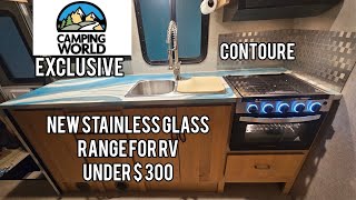 Installing camping world exclusive CONTOURE 17" 3-Burner Range, Black & Stainless In my winnebago rv