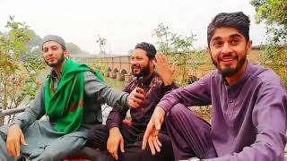 saif ul malook in beutiful Garden By Police man and Sultan ateeq   Nabeel 2019
