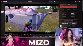 @MizoPlays reaction on Jonathan 1vs4 clutch 😱🔥#jonathan #godlike
