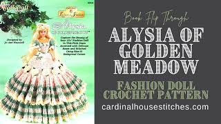 Alysia of Golden Meadow Thread Crochet Pattern Book Flip Through Video
