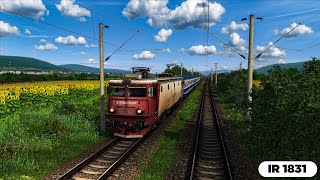 IR 1831 - Galati - Iasi - Cluj Napoca ( Presentation of Sky & Weather Enhancement Pack 2.0 ) Romania