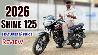 2026 Honda Shine 125 వచ్చేసింది😱| New Model Price Features Onroad Price Specs Review in Telugu
