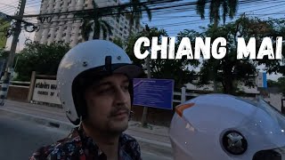 Motorbike ride through Chiang Mai, Thailand