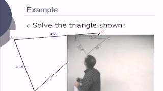 CTM 1B Law of Cosines