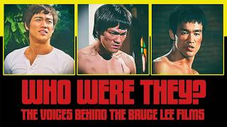 Who Were They? The Voices behind the Bruce Lee films #brucelee