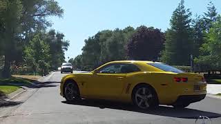 2010 Transformers TF1 Chevrolet Camaro Bumblebee CTH 2SS/RS I hate when U leave I love watching U go