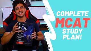 How I WISH I studied for the MCAT! (+ COMPLETE MCAT STUDY PLAN!)