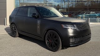 2026 Range Rover SV Review - The Ultimate Luxury SUV?