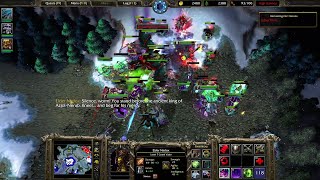 Anub'arak destroys Blackrock Orcs and their leaders
