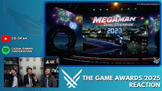 MEGA MAN DUAL OVERRIDE TRAILER REACTION - The Game Awards 2025