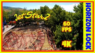 Jet Star 2 Cam Mounted Horizon Lock 60 FPS (Off-Ride & 4K POV) Lagoon Amusement Park