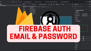 Android Firebase Course #3 : Firebase Auth with Email/Password in Android Studio | Register User