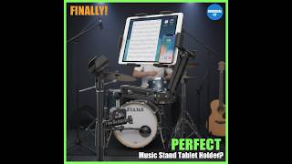 Best Mic Stand Tablet Holder? LZSIG Universal iPad Mount Review: Perfect for Gigging Musicians