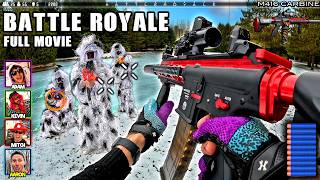 NERF GUN BATTLE ROYALE | WINTER WARFARE - Full Movie!