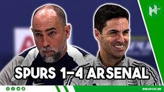 LIVE | Tottenham 1-4 Arsenal | Igor Tudor and Mikel Arteta