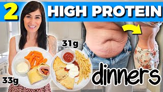 2 High Protein Dinners I've Been Eating to Lose Fat (How I Lost 130 Pounds)