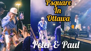 Psquare Shock The World With An Amazing Concert in Ottawa Canada Last night.:Peter and Paul
