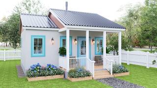 You’ll Fall in Love With This Tiny Cottage | 452 Sq Ft Home