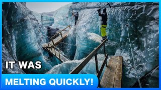 Exploring Katla Ice Cave in Iceland | Before It Melted and Collapsed 🇮🇸