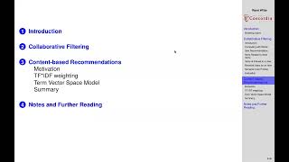 Intelligent Systems: Recommender Systems (10/11) | COMP 474/6741 (Winter 2020/21) | L06E10