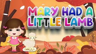 Best Nursery Song for Kids-Mary Had a Little Lamb-English Wizard Online