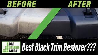 Best Black Trim Restorer??? AMMO Frame Pro Trim Coat applied to faded black trim on my Jeep Wrangler