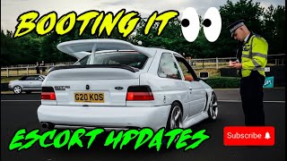 Dragging The ESCORT RS Out , starting Work At Last 🤍