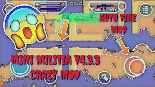 Mini Militia Crazy Mod v4.3.3 | AUTO FIRE MODE