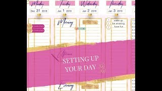 Setting up your day Training Video