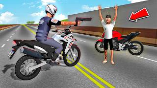 I BECAME A ROCAM POLICE OFFICER | Moto Wheelie 3D 🚨🚓