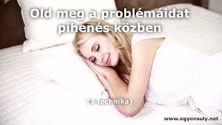Meditáció | kapj választ a kérdéseidre miközben pihentetően alszol| Tudatos álom