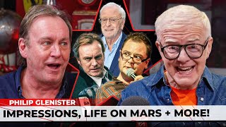 Philip Glenister SHOCKS Chris Evans with INCREDIBLE Alan Carr & Michael Caine Impressions!