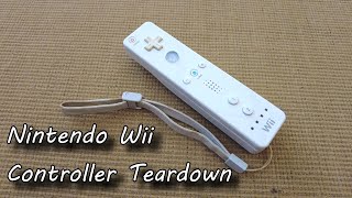 Nintendo WII Controller Teardown After Battery Leakage