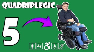 5 Must-Haves With Spinal Cord Injury | Quadriplegic (C5,C6,C7)