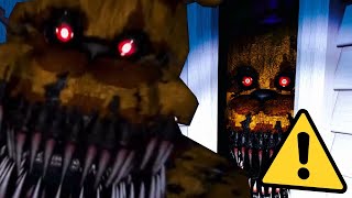 NIGHTMARE FREDBEAR... (FNAF 4)