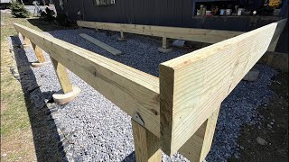 LIVE Deck Construction – Getting the Frame Square Before Composite Decking