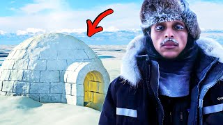 BUILDING AN IGLOO IN THE NORTH POLE!!