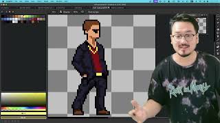 Aseprite tutorial for complete beginners 46 0 TimelapsesLet's draw some characters PART 2