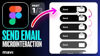 IMPRESSIVE ANIMATIONS in Figma Start Like THIS (Tutorial • Send Button Micro Interaction pt.1)