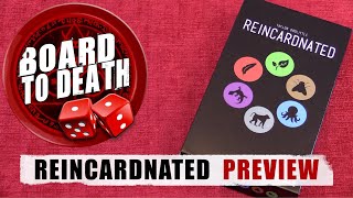 Board to Death TV   Reincardnated Card Game Preview Video
