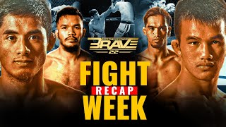 🔴🔥BRAVE CF 22 | FIGHT WEEK RECAP | Pasay, Philippines | FULL MMA EVENT RELIVE!