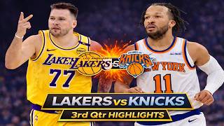 Los Angeles Lakers vs New York Knicks 3rd Qtr Highlights | Mar 08, 2026 | NBA Today