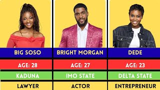 PROFESSIONS AND OCCUPATIONS OF BIG BROTHER NAIJA SEASON 10 10/10 HOUSEMATES 2025 | BBNAIJA #BBNAIJA