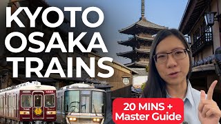 Locals' Routes vs. Tourist Mistakes - Kyoto–Osaka Train EXPLAINED